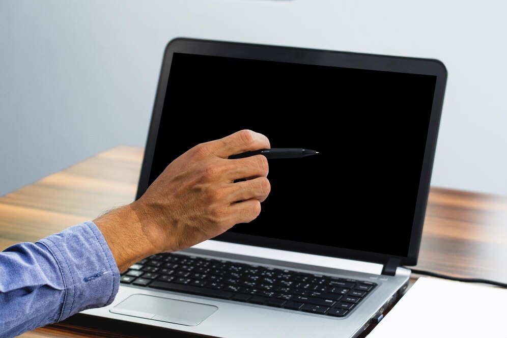 Laptops Black Screen with Cursor